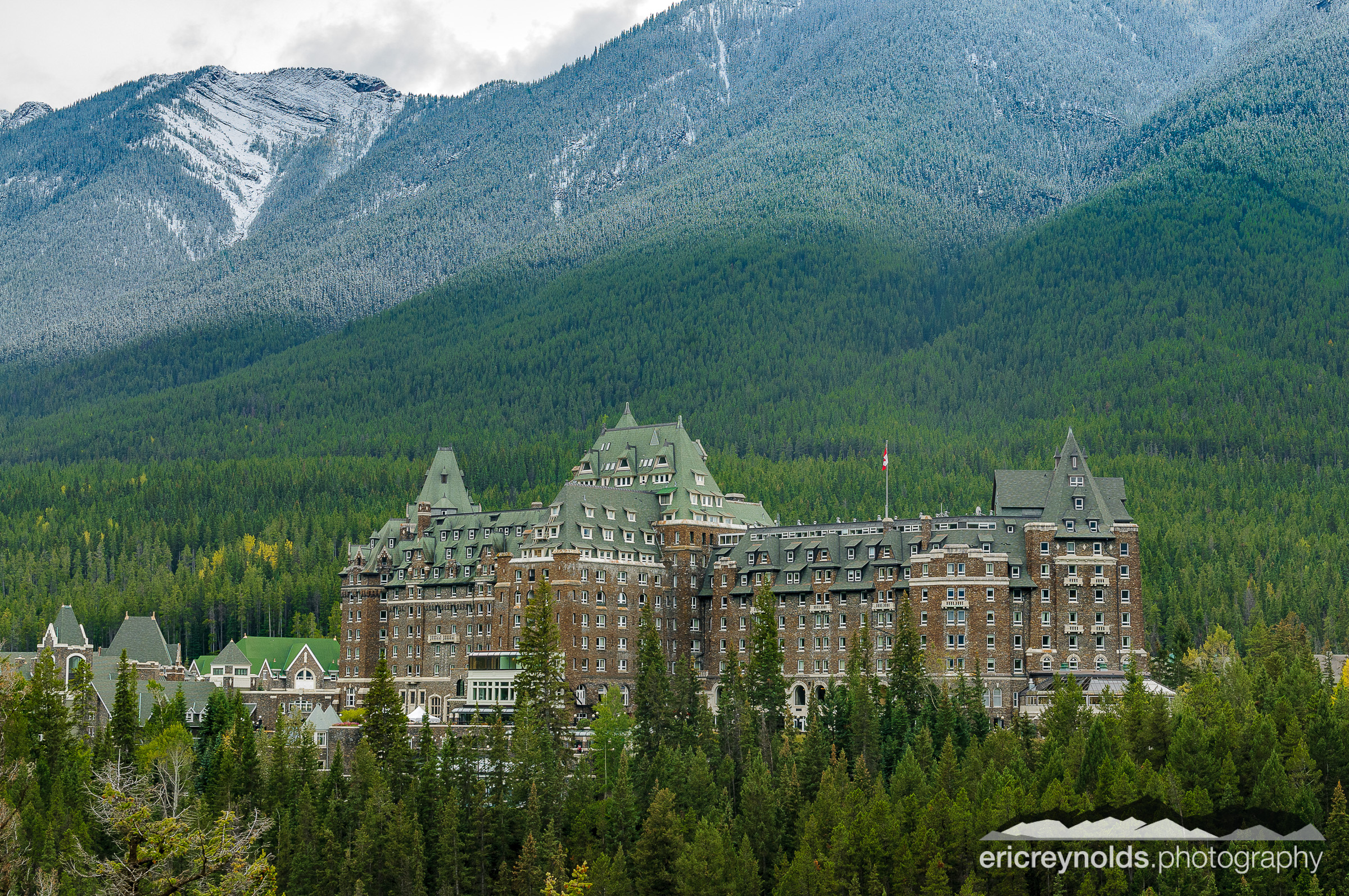 Banff Springs Hotel by Eric Reynolds - Landscape Photographer