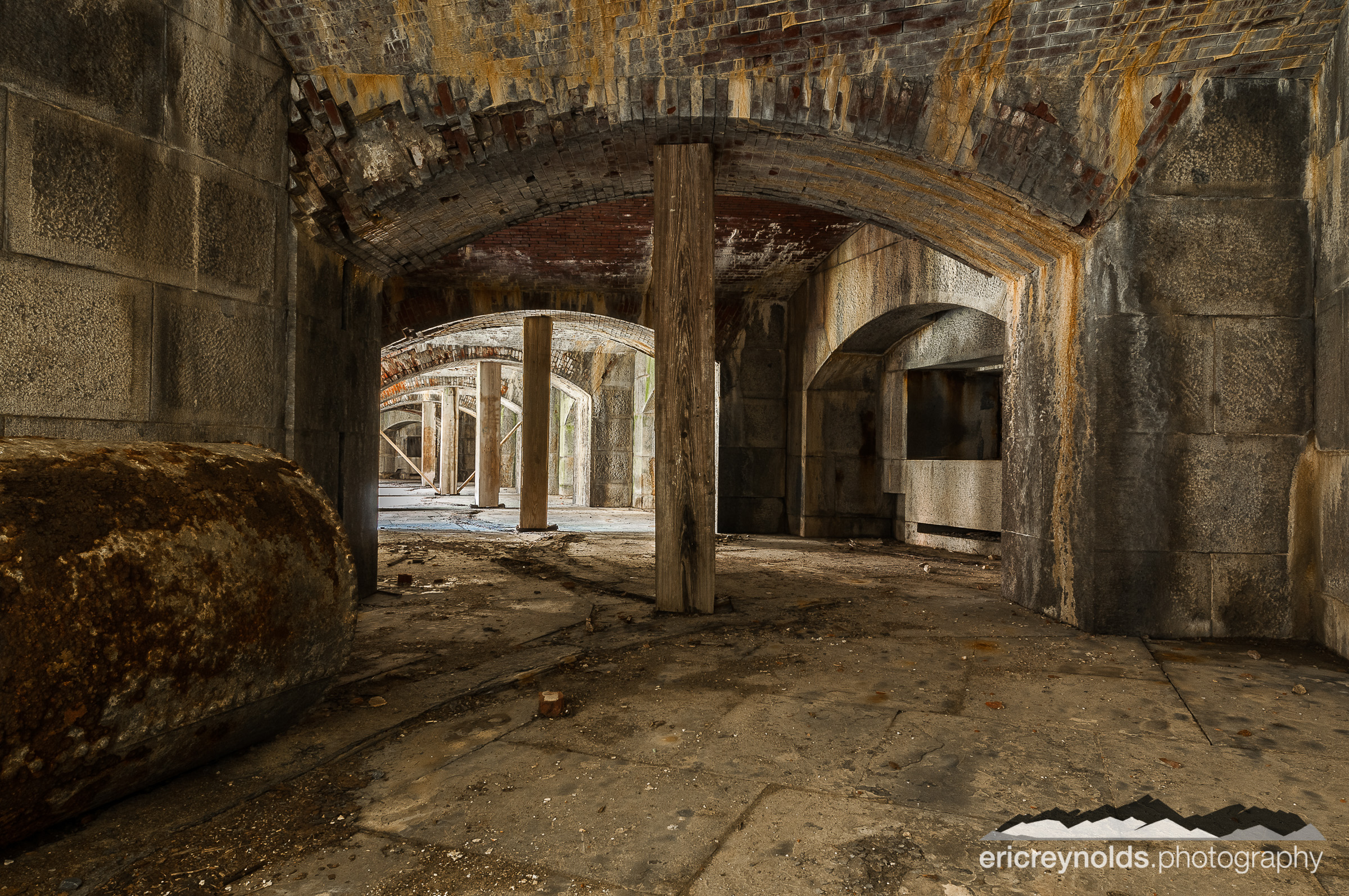 Tunnels of Fort Rodman by Eric Reynolds - Landscape Photographer