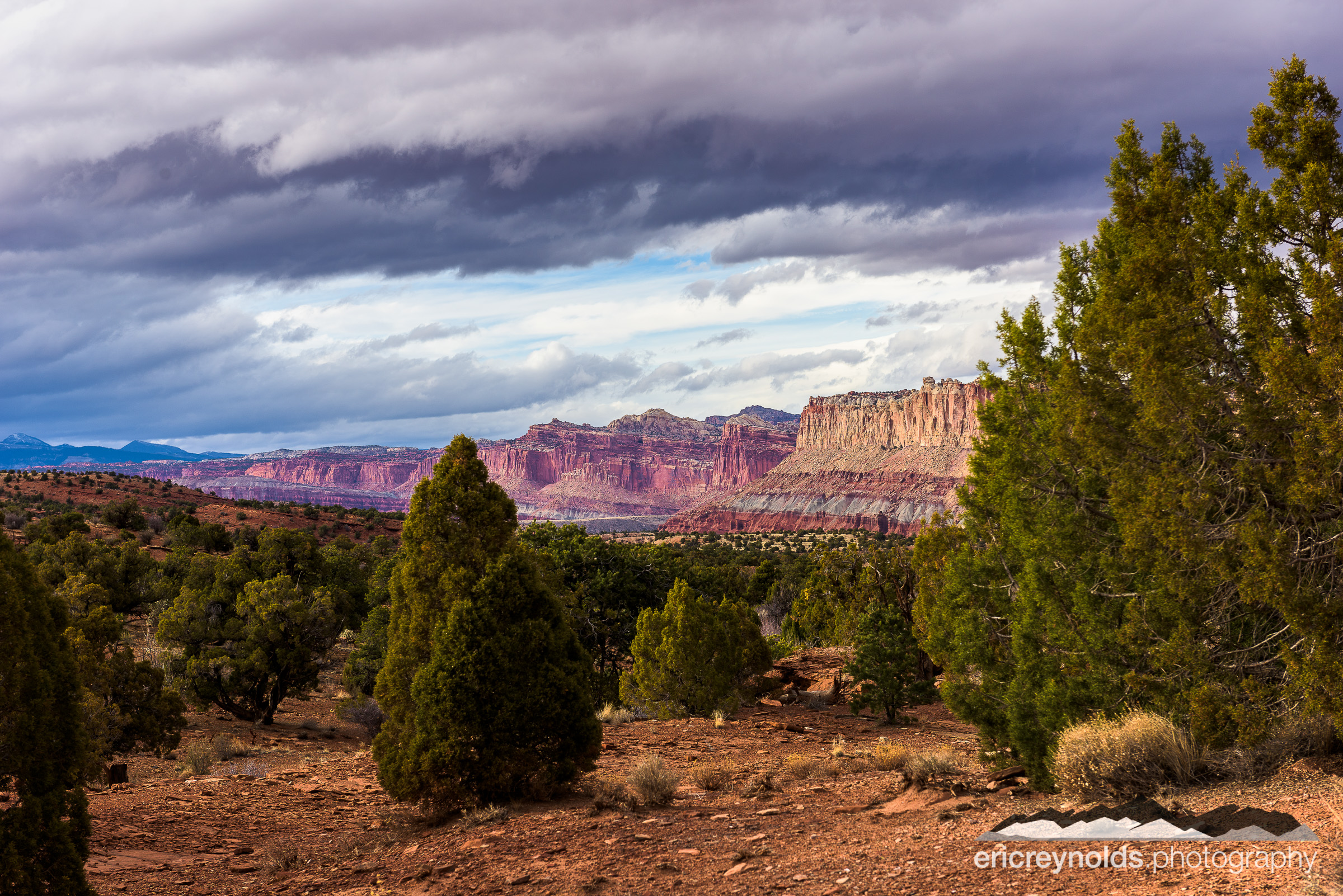 Capitol Reef Vista by Eric Reynolds - Landscape Photographer