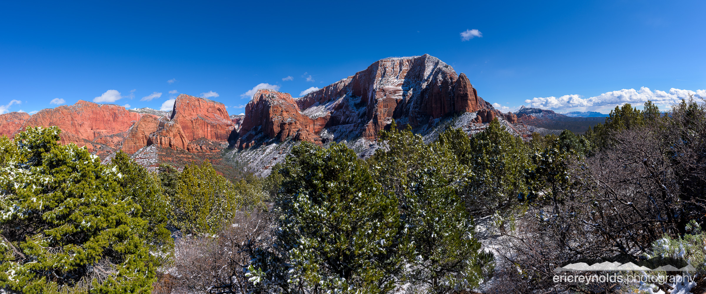 Snowcapped Kolob Canyons by Eric Reynolds - Landscape Photographer