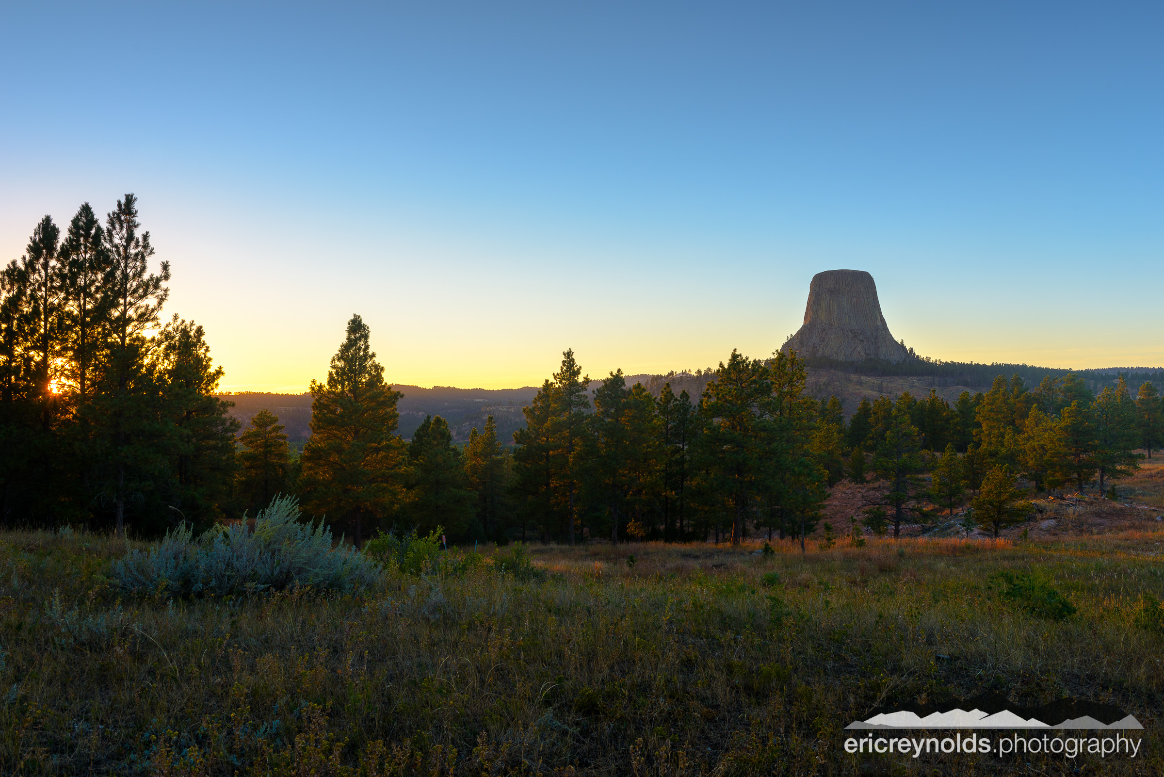 Sunset at Devils Tower by Eric Reynolds - Landscape Photographer