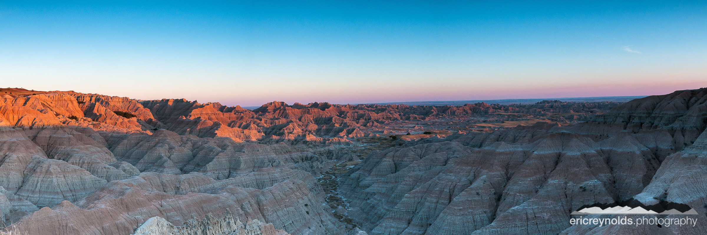 Sunset Over the Badlands by Eric Reynolds - Landscape Photographer