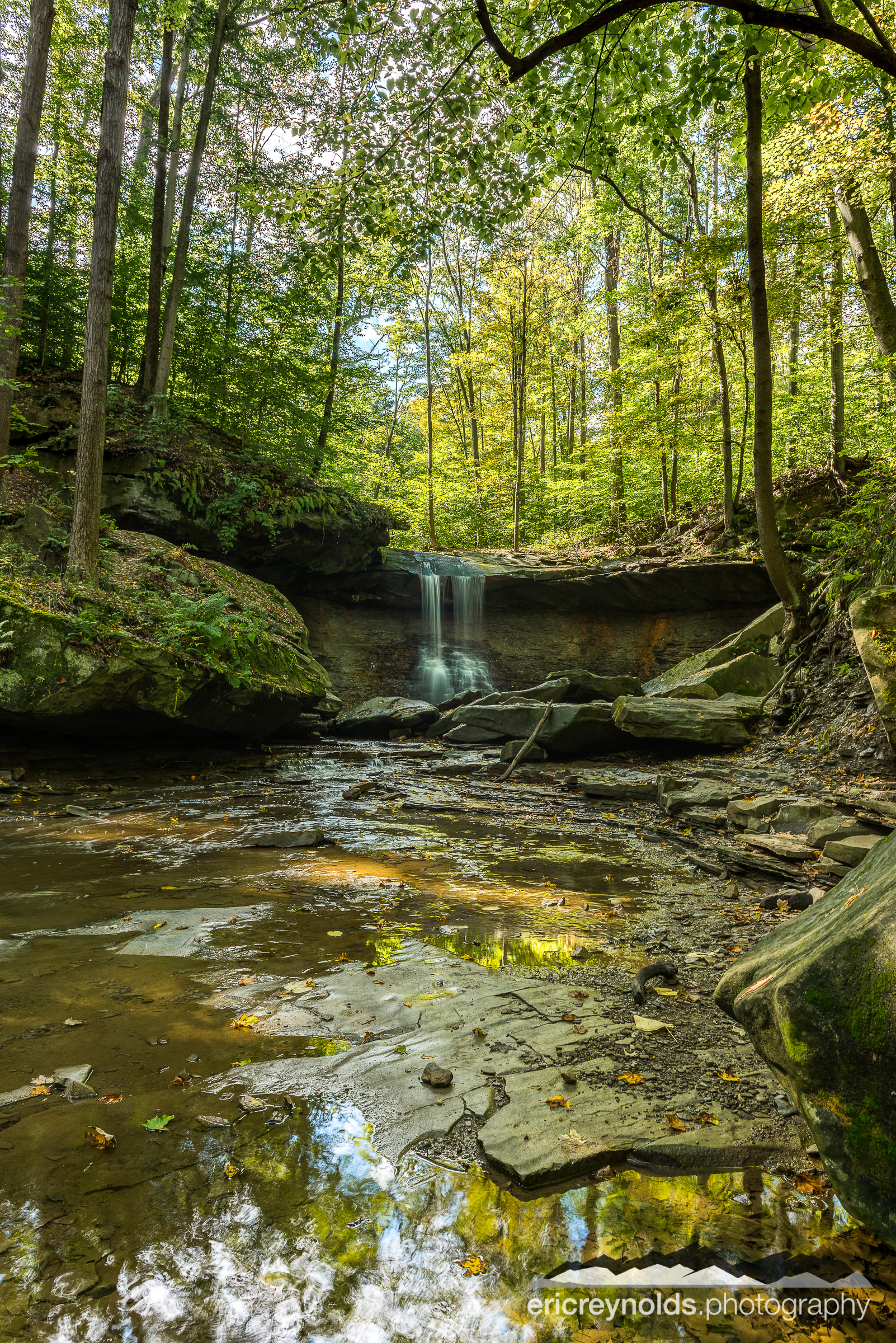 Blue Hen Falls 2 by Eric Reynolds - Landscape Photographer