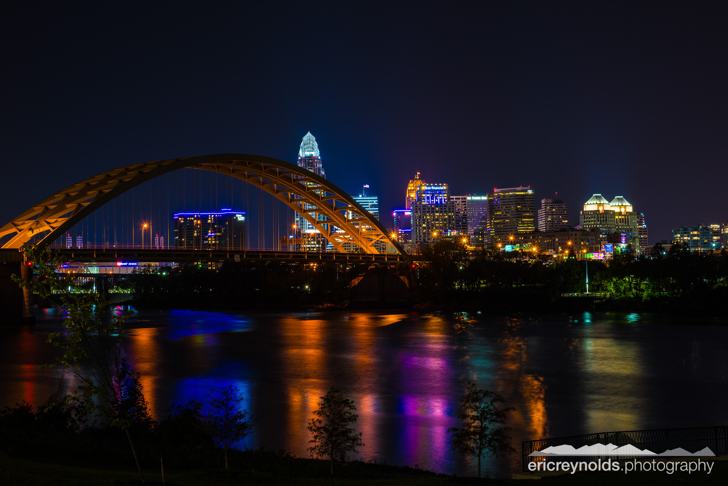 Cincinnati Skyline by Eric Reynolds - Landscape Photographer