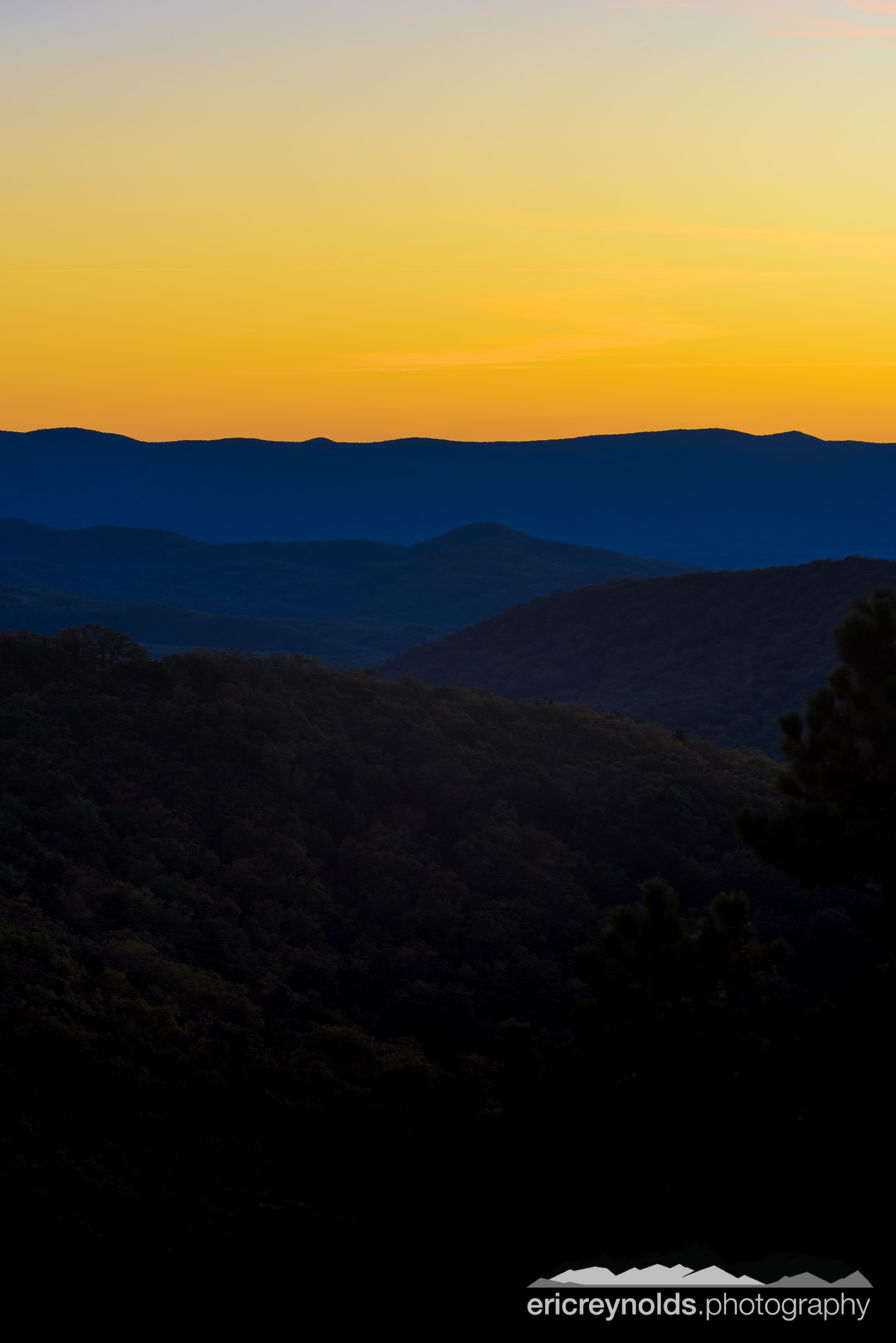 The Blue Ridge Mountains by Eric Reynolds - Landscape Photographer
