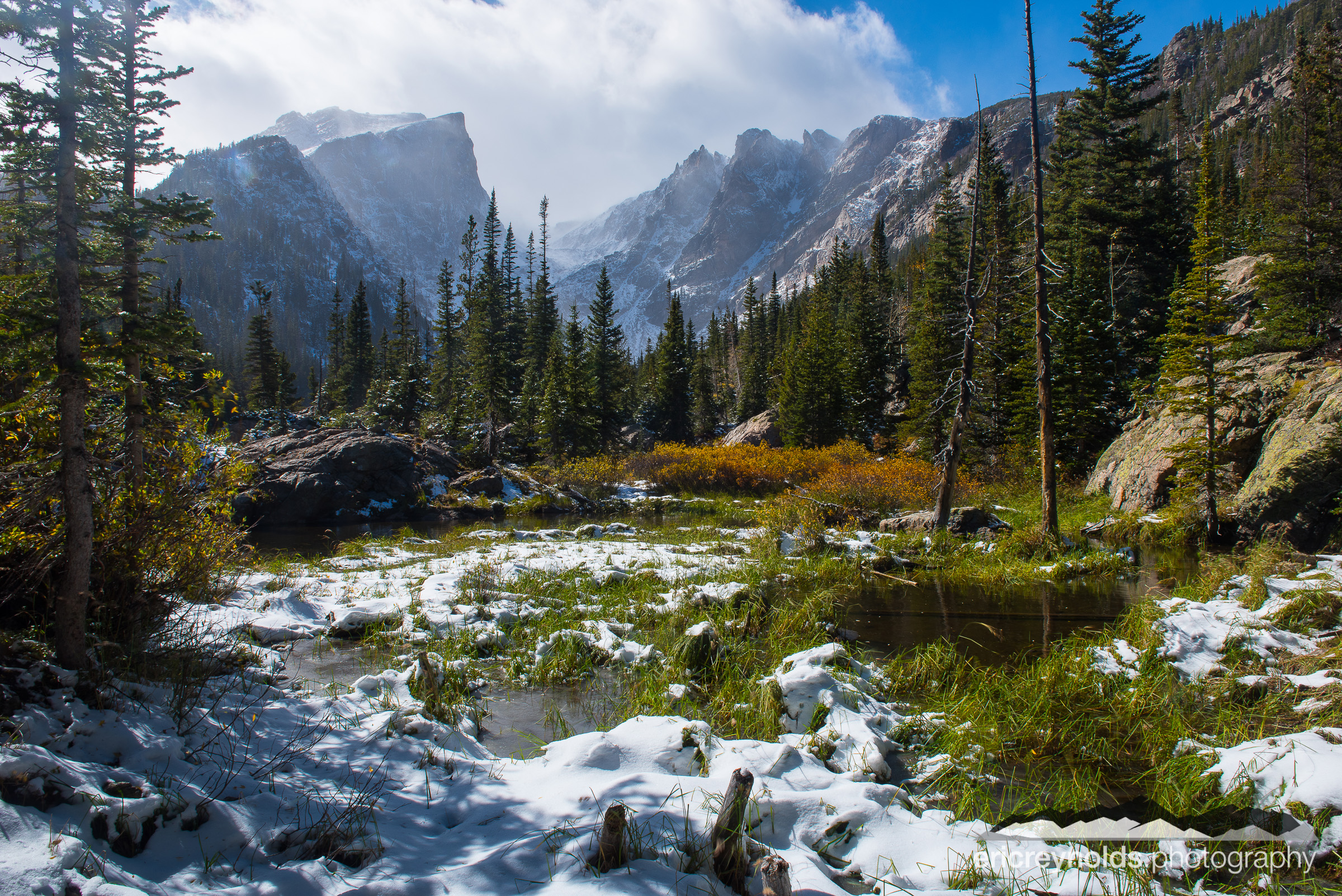 Hallet Peak Snowfall by Eric Reynolds - Landscape Photographer