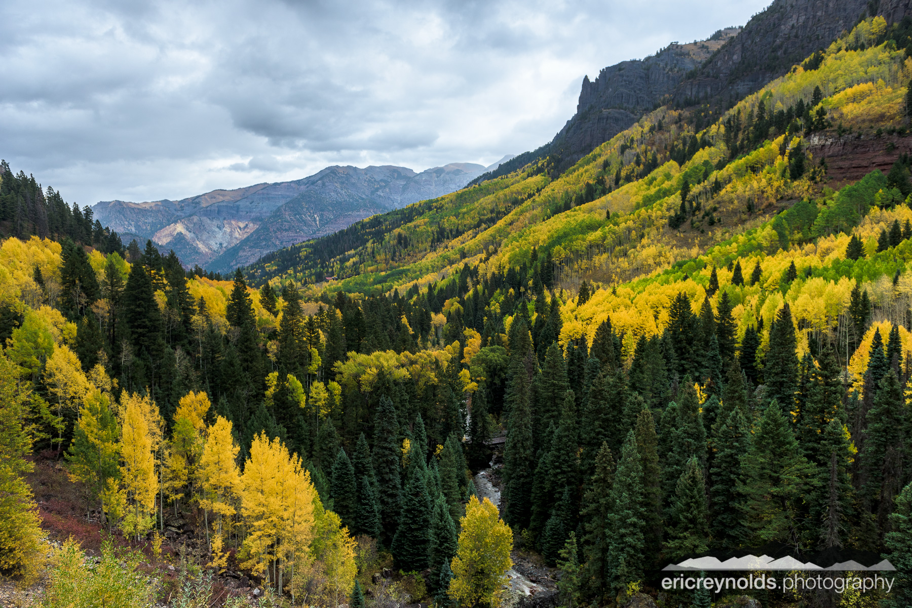 Yankee Boy Basin with Fall Colors by Eric Reynolds - Landscape Photographer