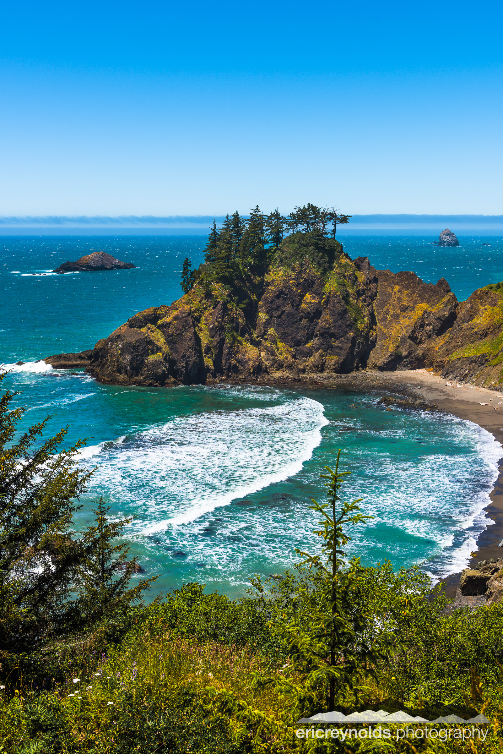 A Beach Near Arch Rock by Eric Reynolds - Landscape Photographer