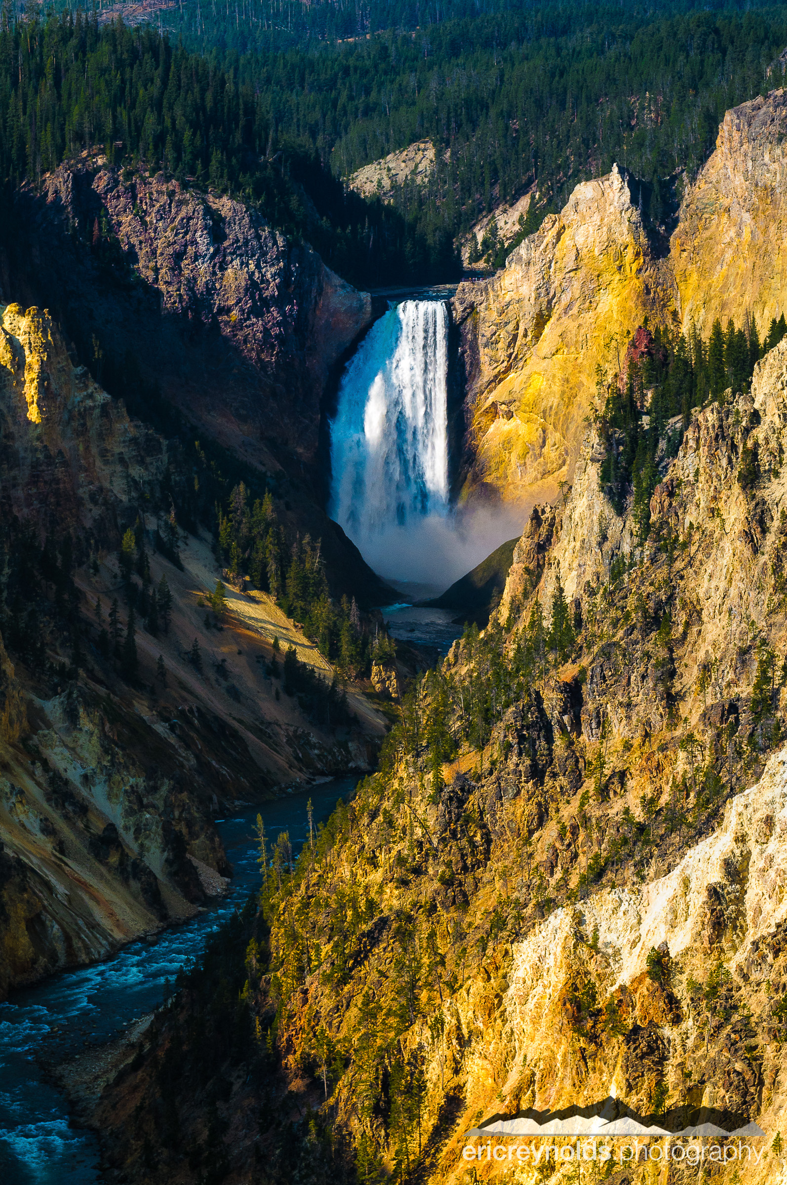 Lower Falls from Artist's Point by Eric Reynolds - Landscape Photographer