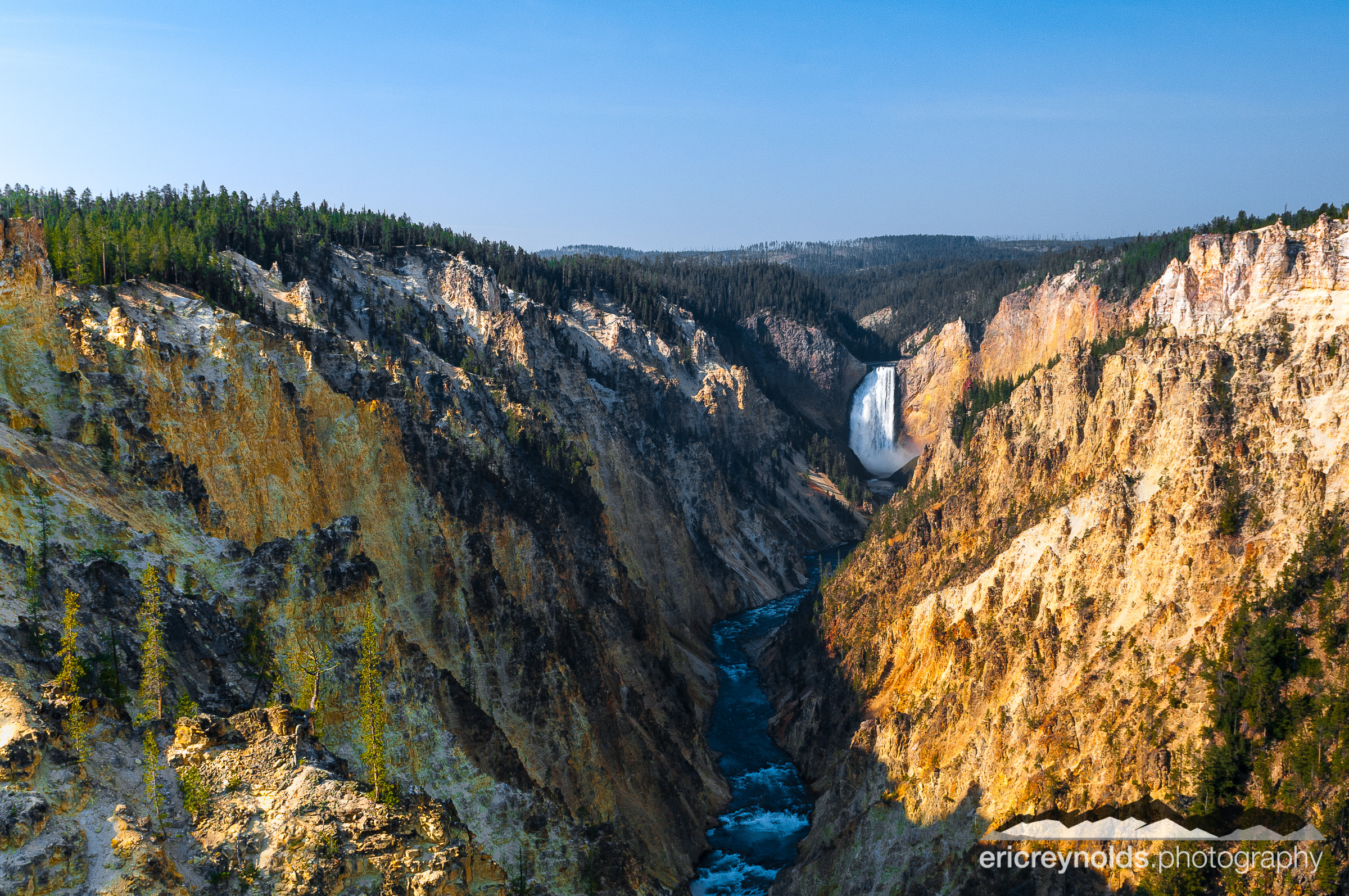 Lower Falls of the Yellowstone by Eric Reynolds - Landscape Photographer