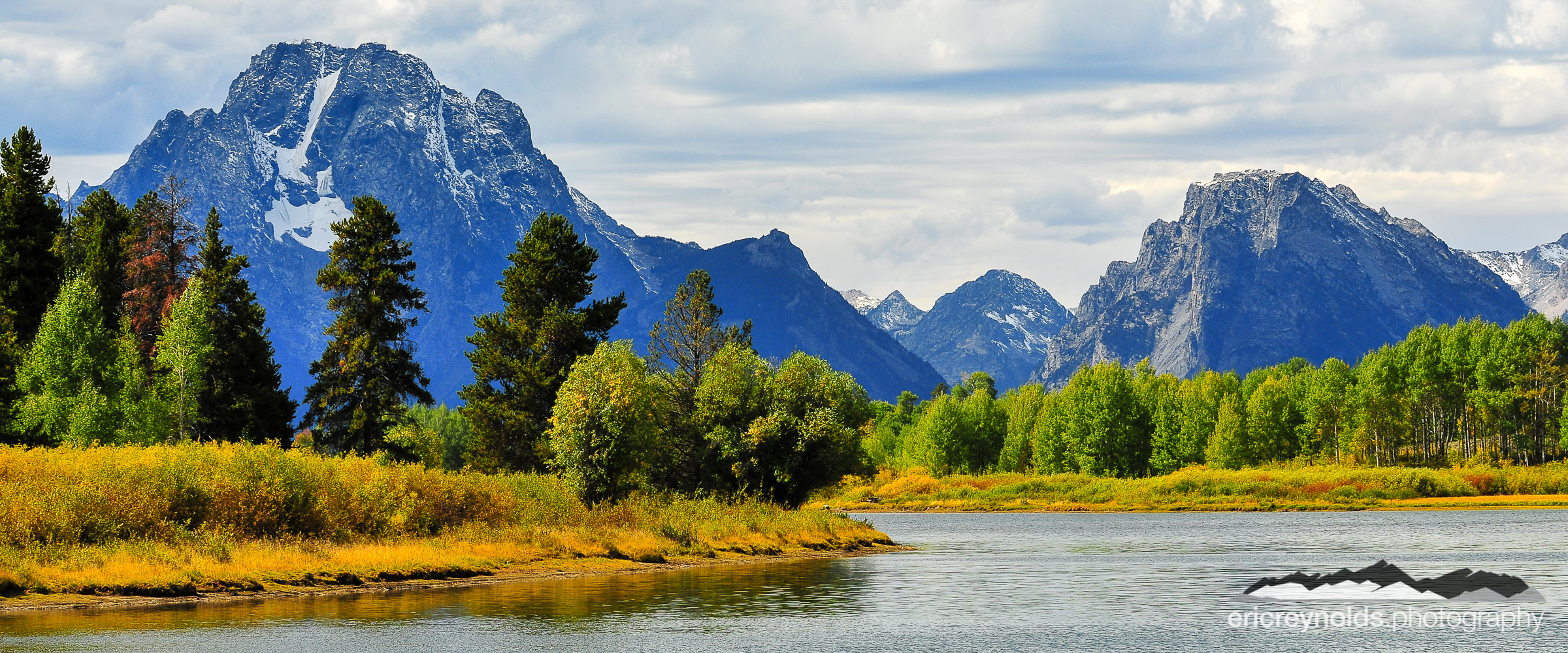 Mt. Moran from Oxbow Bend by Eric Reynolds - Landscape Photographer
