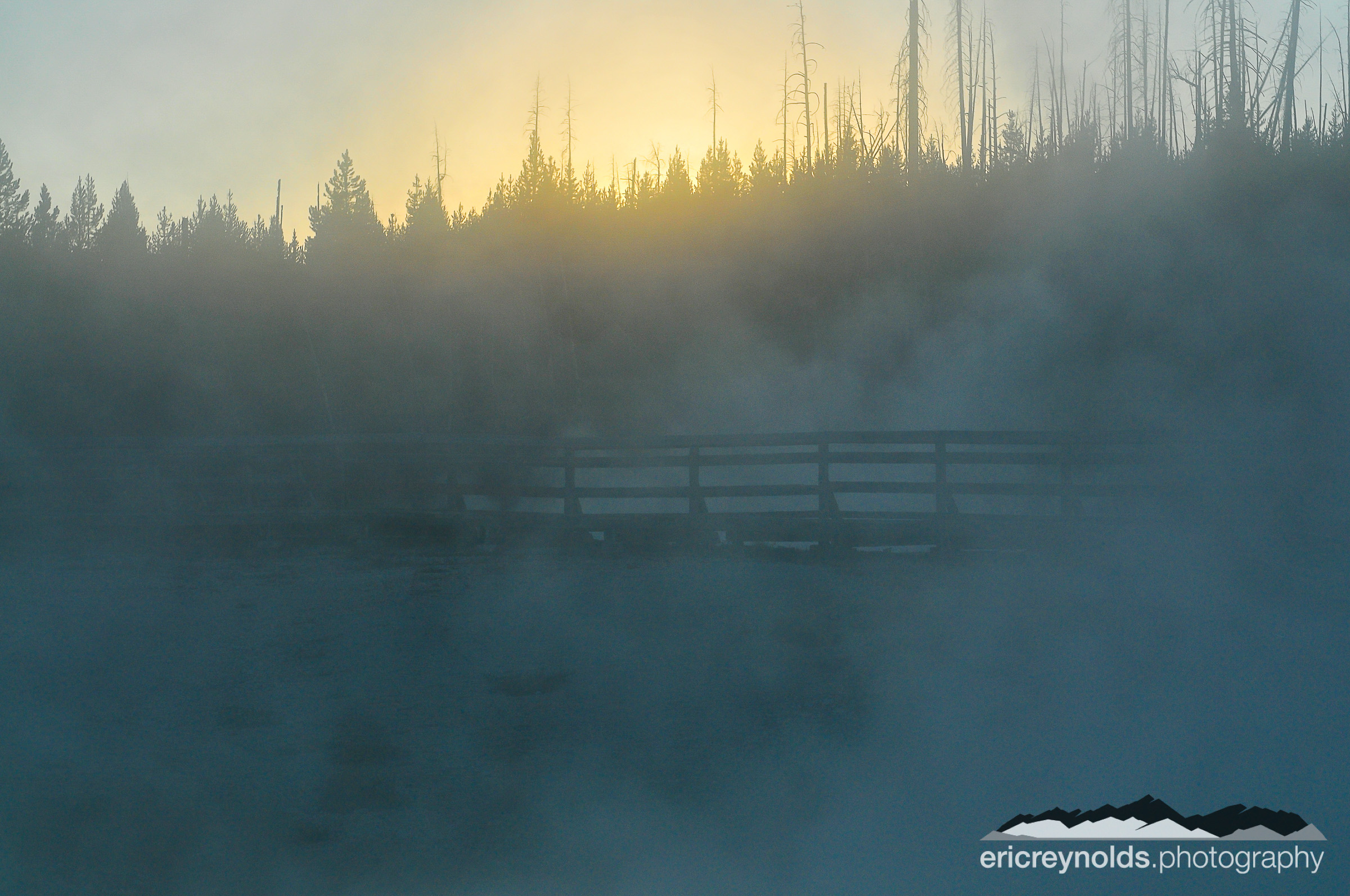 West Thumb Geyser Basin by Eric Reynolds - Landscape Photographer